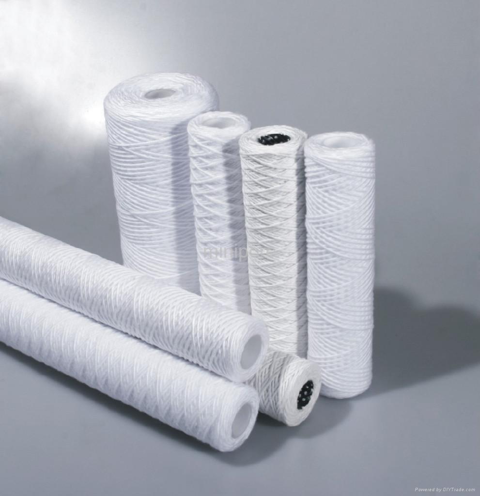 Filter cartridges for in-tank and water treatment filtration
